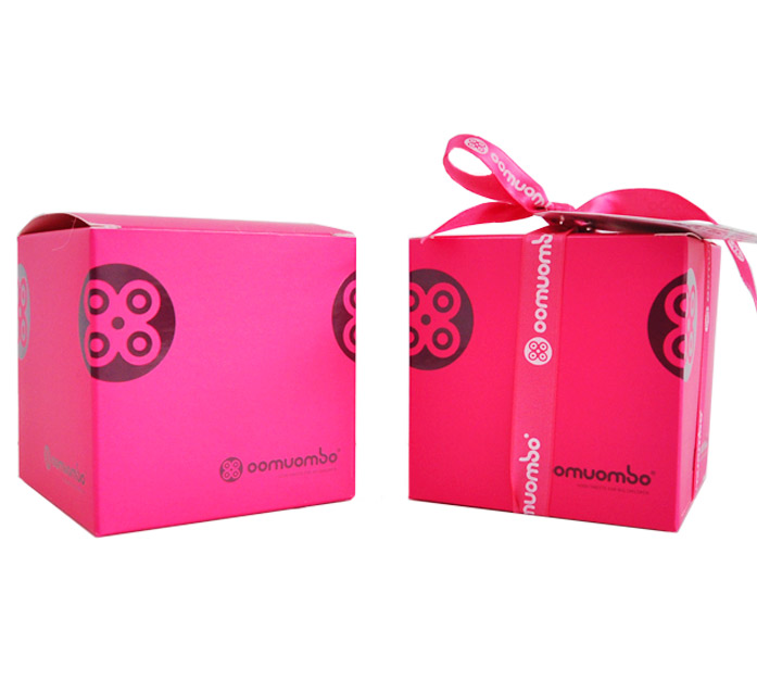 Caja Cartón Rosa para chuches - 500 gr.